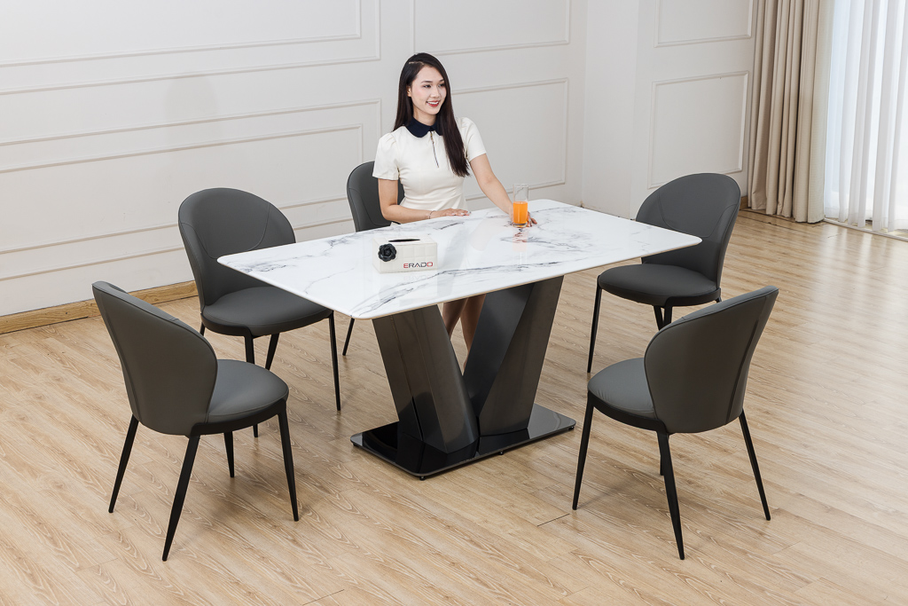 Bộ bàn ăn mã V117-1.6M